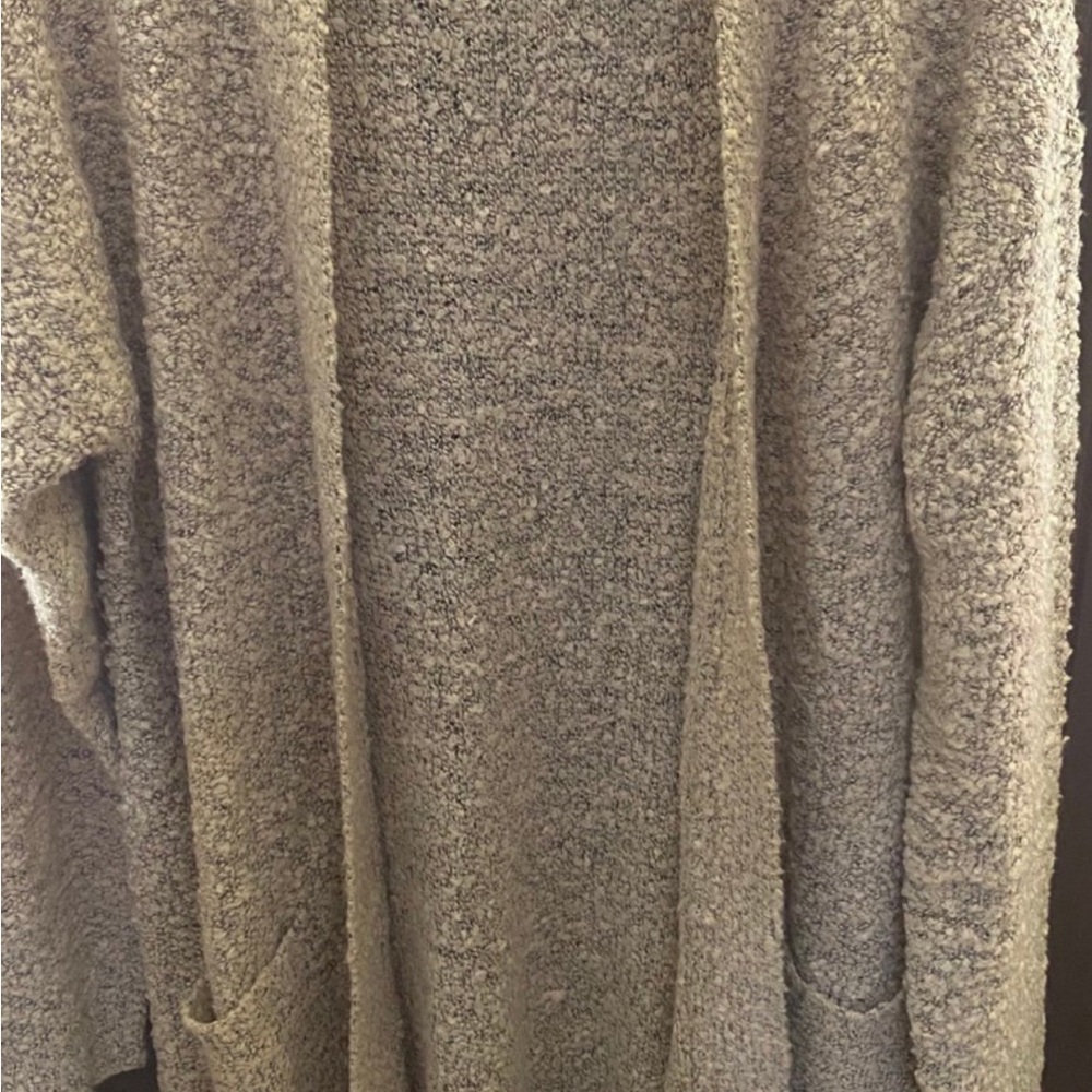 Cozy Cream/Soft Pink Women's Sweater/ cardigan